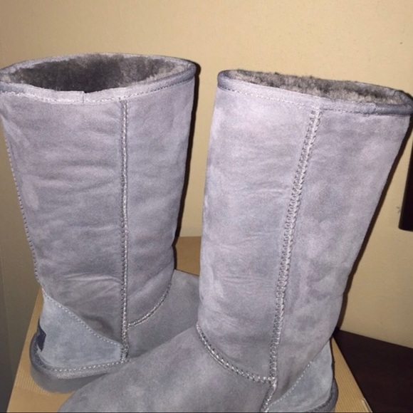 Authentic Ugg Classic Tall Gray Ugg Boots - Picture 2 of 5